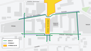 Karttakuva järjestelyistä